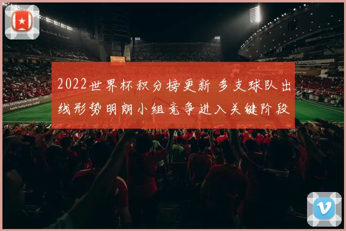 2022世界杯积分榜更新 多支球队出线形势明朗小组竞争进入关键阶段