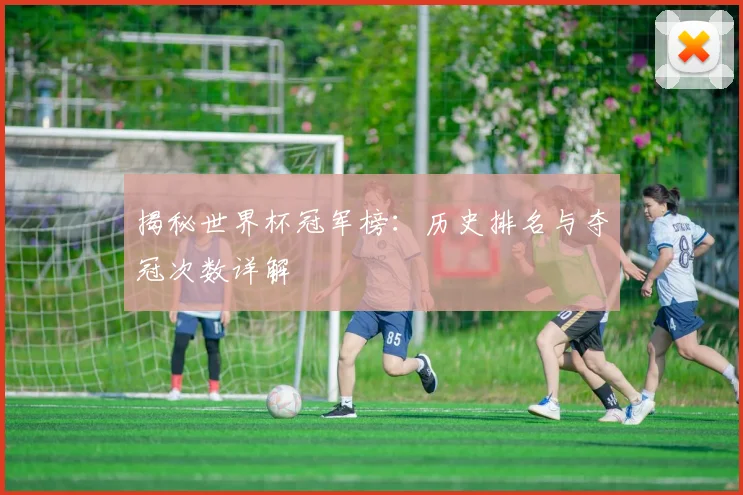 揭秘世界杯冠军榜:历史排名与夺冠次数详解